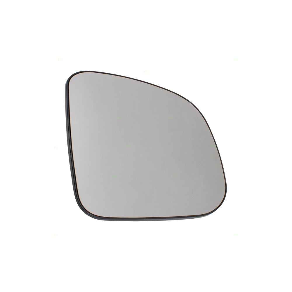 Brock Replacement Set Driver and Passenger Door Mirror Signal Glass & Bases Sail Mounted Compatible with 96-02 Express Savana Van