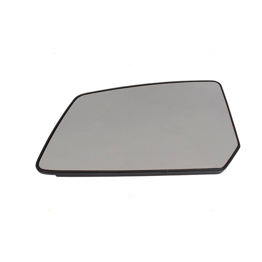 Brock Replacement Driver Side Door Mirror Glass & Base Compatible with 09-12 Traverse Acadia 25990002 GM1324124