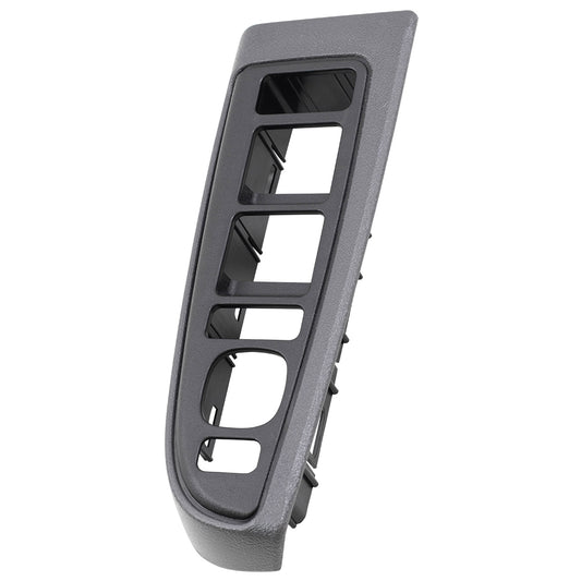 Brock Replacement Driver Power Window Master Switch Dark Gray Bezel Compatible with 03-06 Silverado Sierra Crew Cab 07 Classic Pickup Truck 89045128