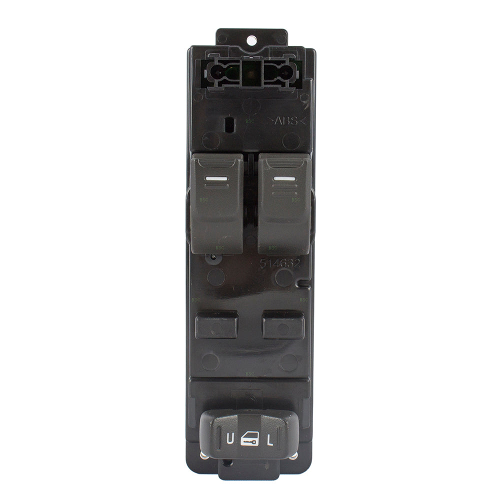 Brock Replacement Drivers Front Power Window Master Switch Compatible with 04-12 Colorado Canyon Pickup Truck 8-25779-766-0