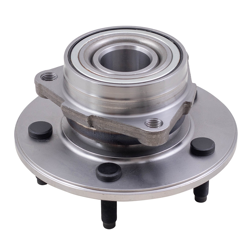 Brock Replacement Front Hub & Bearing Assembly Compatible with 2000 2001 1500 Pickup Truck w/ 4-Wheel Drive 2-Wheel ABS