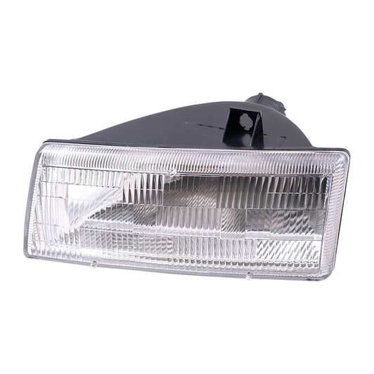 Brock Replacement Driver Headlight Compatible with 1991-1995 Caravan Van 4451731