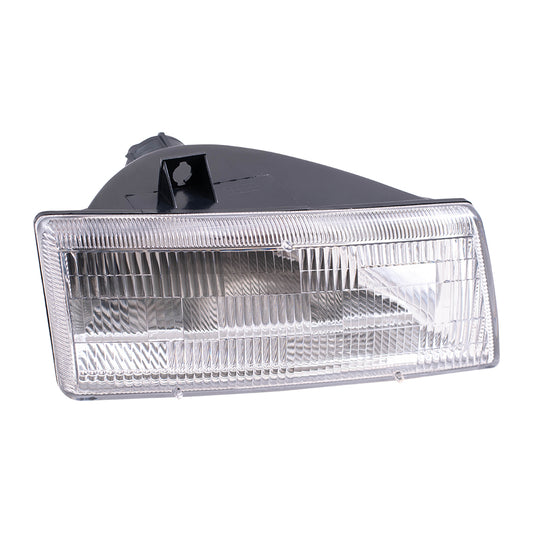 Brock Replacement Passenger Headlight Compatible with 1991-1995 Caravan Van 4451730