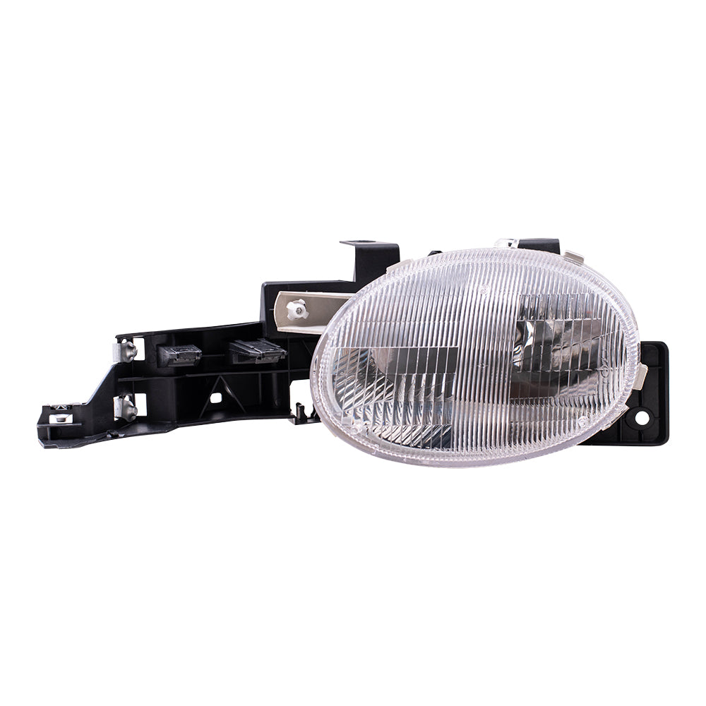 Brock Replacement Driver Headlight Compatible with 1995-1999 Neon 4761449AB