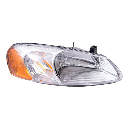 Brock Replacement Passenger Headlight Compatible with Sebring Stratus 4805820AA