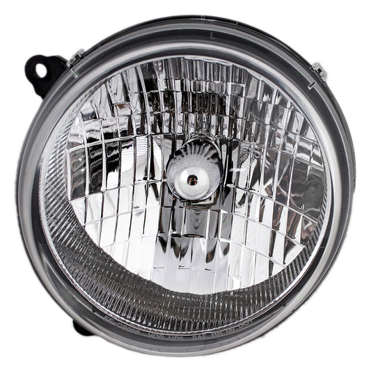 Brock Replacement Driver Headlight Compatible wiith 2003-2004 Liberty 55155809AB