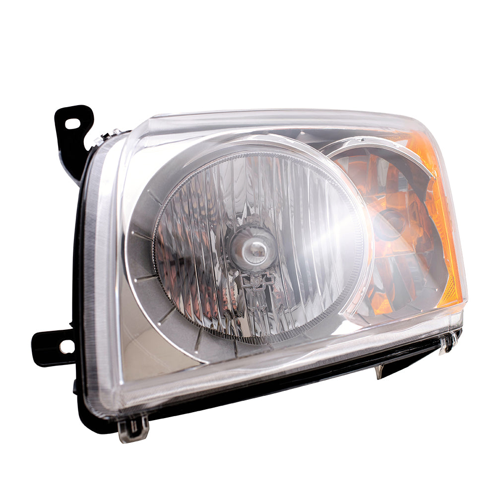 Brock Replacement Driver Headlight Compatible with 2007-2012 Caliber 5303739AJ