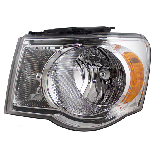 Brock Replacement Driver Headlight Compatible with 2007-2009 Aspen 55078021AI