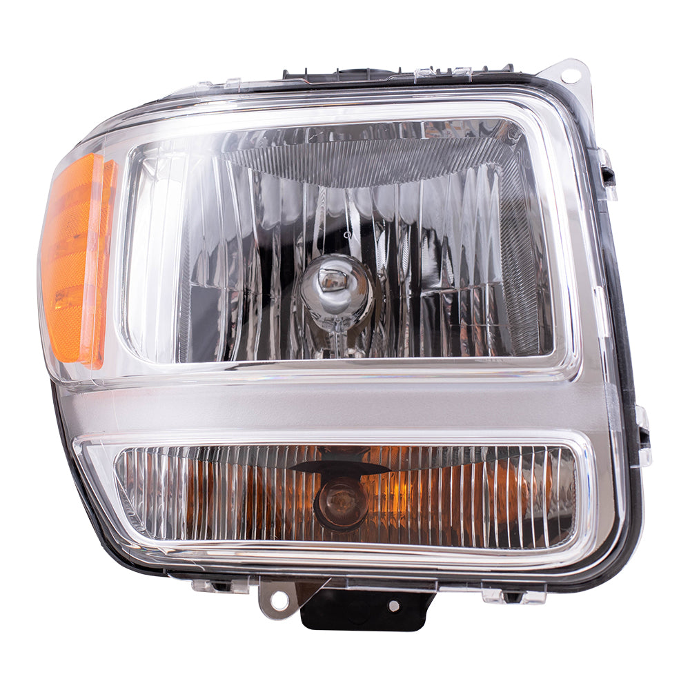 Brock Replacement Passenger Headlight Compatible with 2007-2011 Nitro 55157224AD