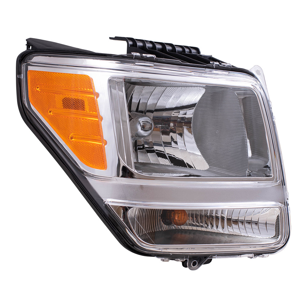 Brock Replacement Passenger Headlight Compatible with 2007-2011 Nitro 55157224AD