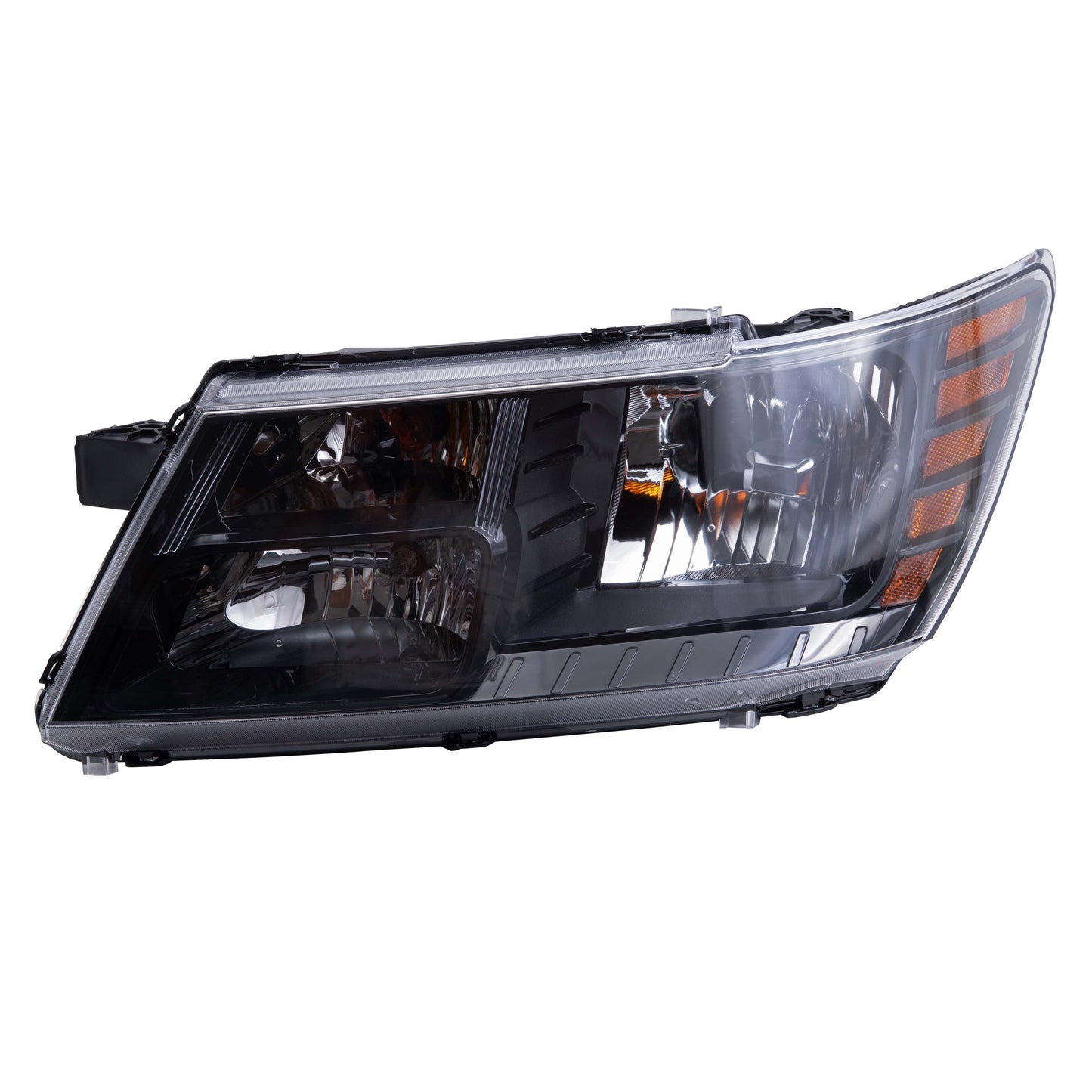 Brock 2221-0149L Driver Side Left Halogen Combination Headlight Assembly Compatible with 2014-2020 Dodge Journey