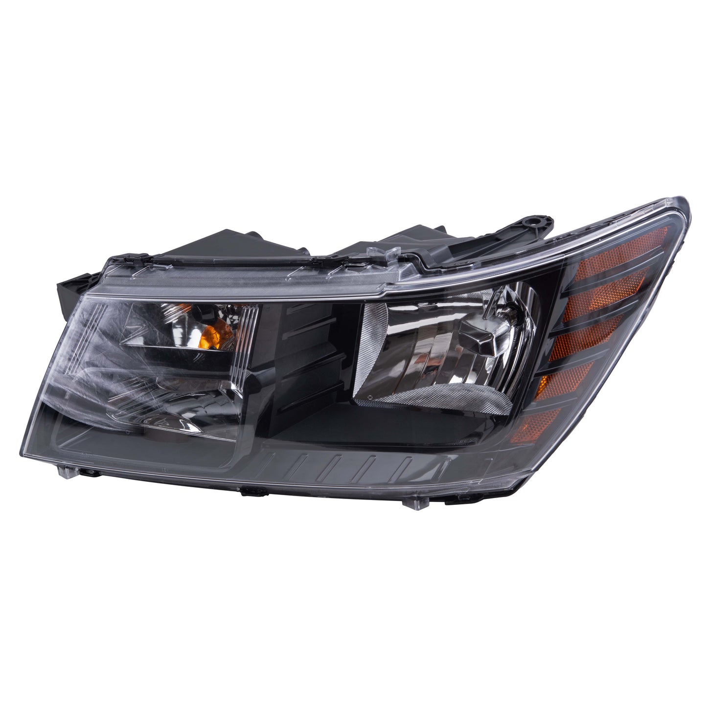 Brock 2221-0149L Driver Side Left Halogen Combination Headlight Assembly Compatible with 2014-2020 Dodge Journey