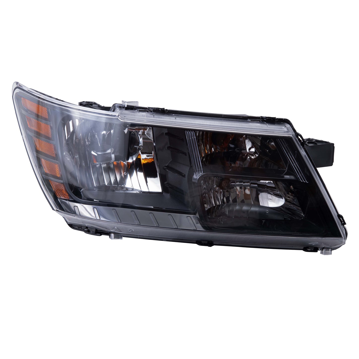 Brock 2221-0089R Passenger Side Right Halogen Combination Headlight Assembly Compatible with 2009-2020 Dodge Journey