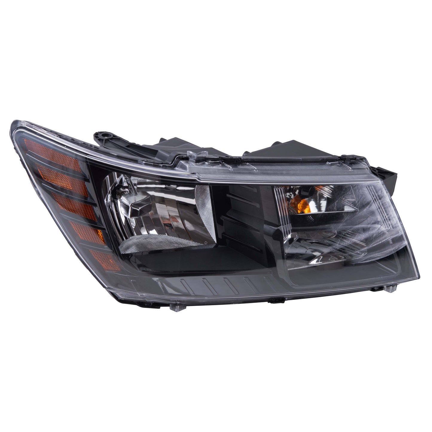 Brock 2221-0089R Passenger Side Right Halogen Combination Headlight Assembly Compatible with 2009-2020 Dodge Journey