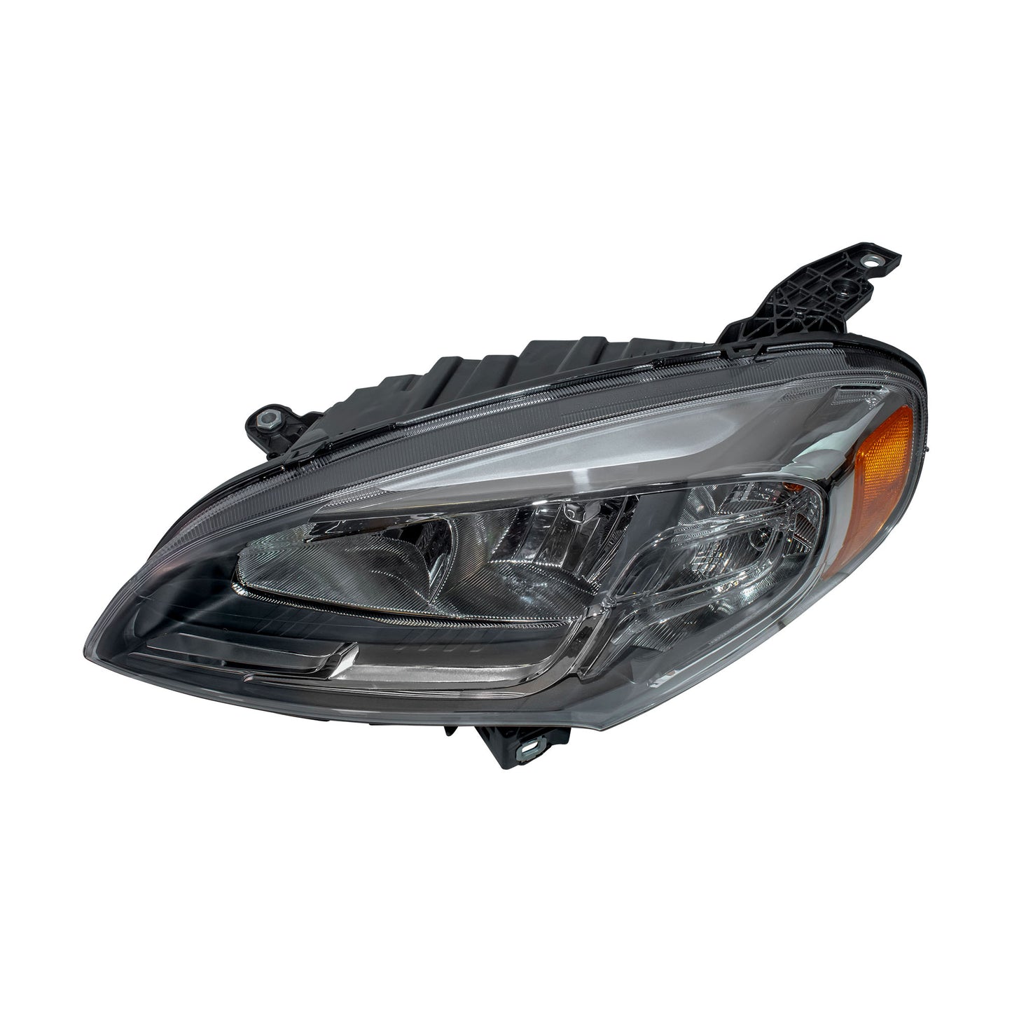 Brock 2221-0153L Driver Side Left Halogen Combination Headlight Assembly Compatible with 2015-2022 Ram ProMaster City