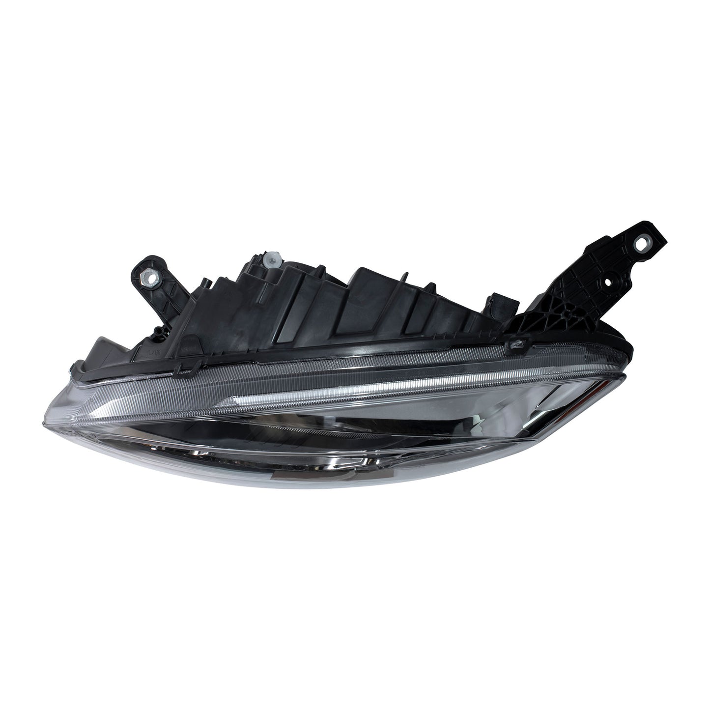 Brock 2221-0153L Driver Side Left Halogen Combination Headlight Assembly Compatible with 2015-2022 Ram ProMaster City