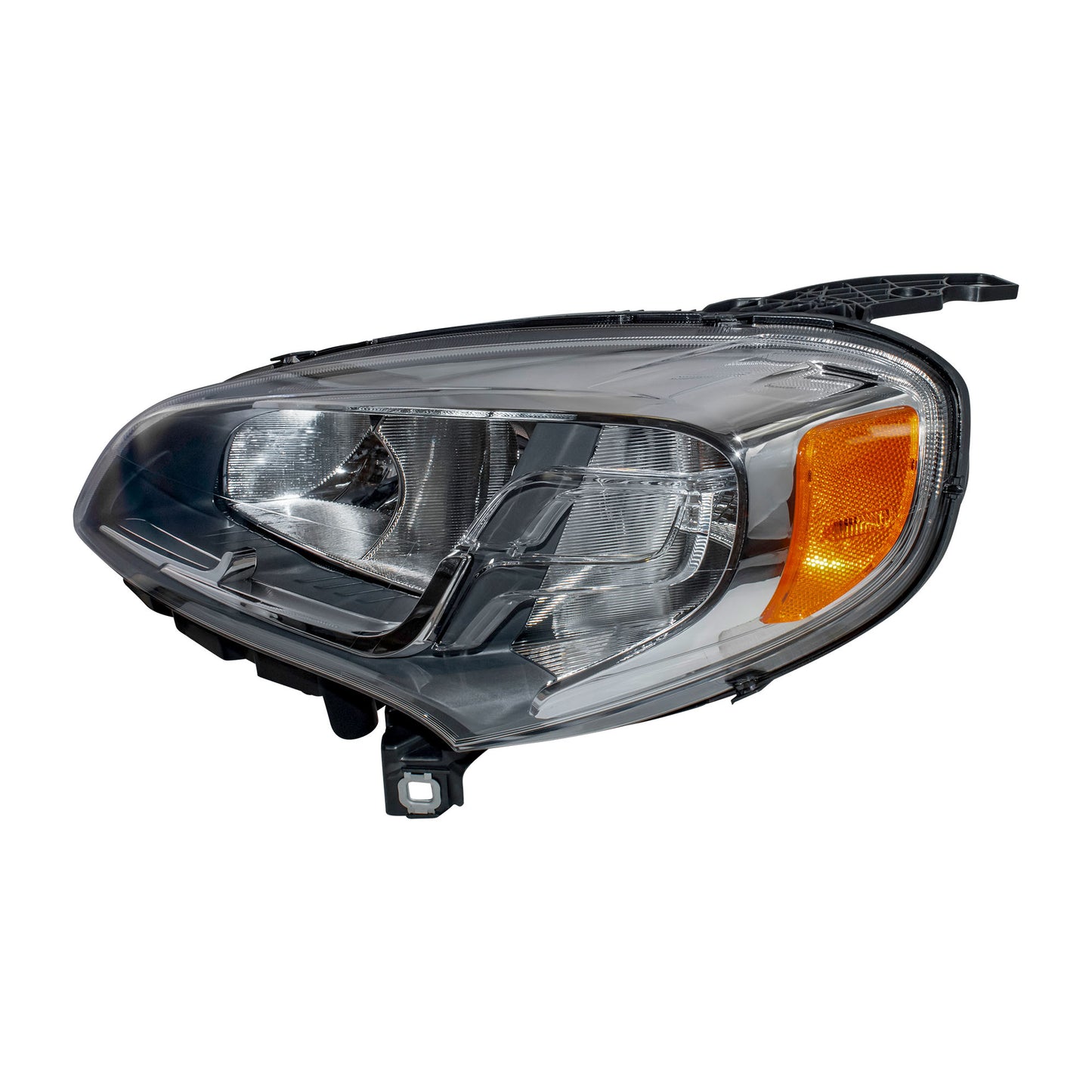 Brock 2221-0153L Driver Side Left Halogen Combination Headlight Assembly Compatible with 2015-2022 Ram ProMaster City