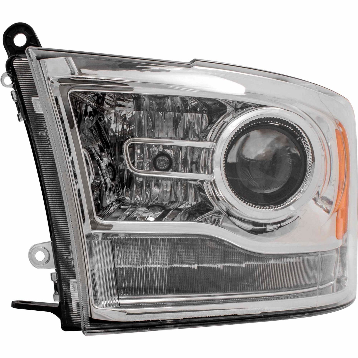 Brock Replacement Driver Halogen Headlight Project Type Compatible with 2013-2015 Pickup Truck 68093217AD