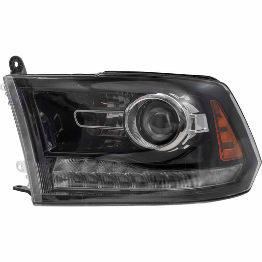 Brock Replacement Driver Halogen Projector Headlight Compatible with 2013-2015 Pickup Truck