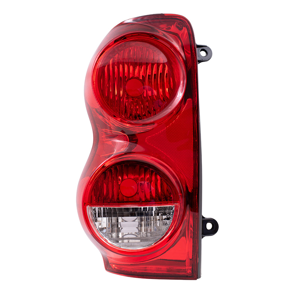 Brock Replacement Driver Tail Light Compatible with 2004-2009 Durango 5133169AI