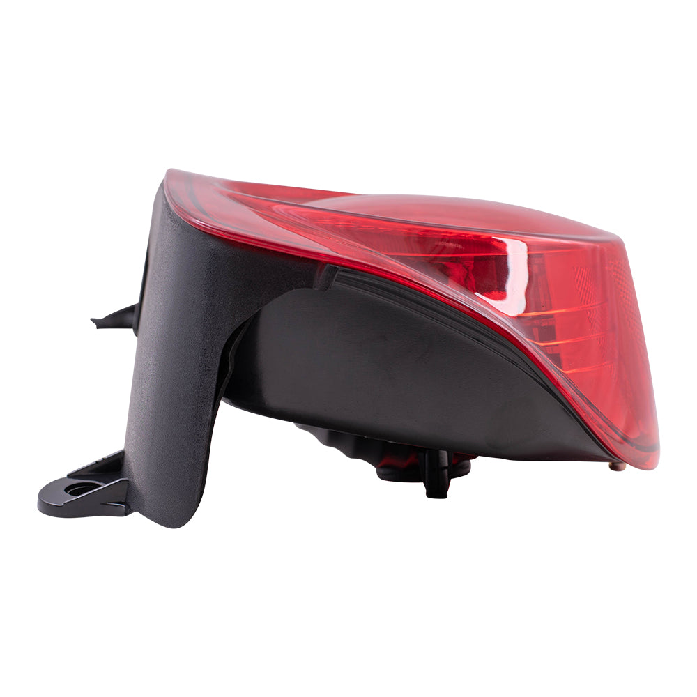 Brock Replacement Driver Tail Light Compatible with 2004-2009 Durango 5133169AI