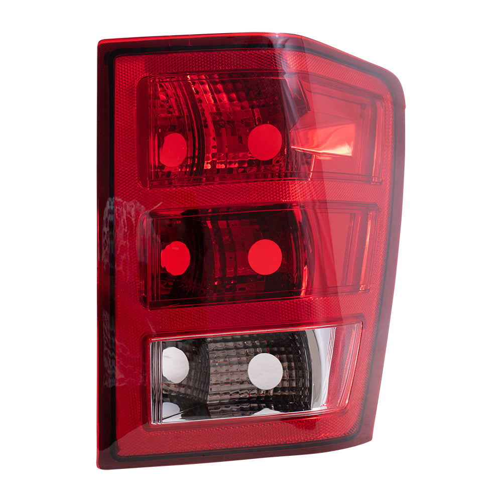 Brock Replacement Set Driver and Passenger Tail Lights Compatible with 2005-2006 Grand Cherokee 55156615AE 55156614AE