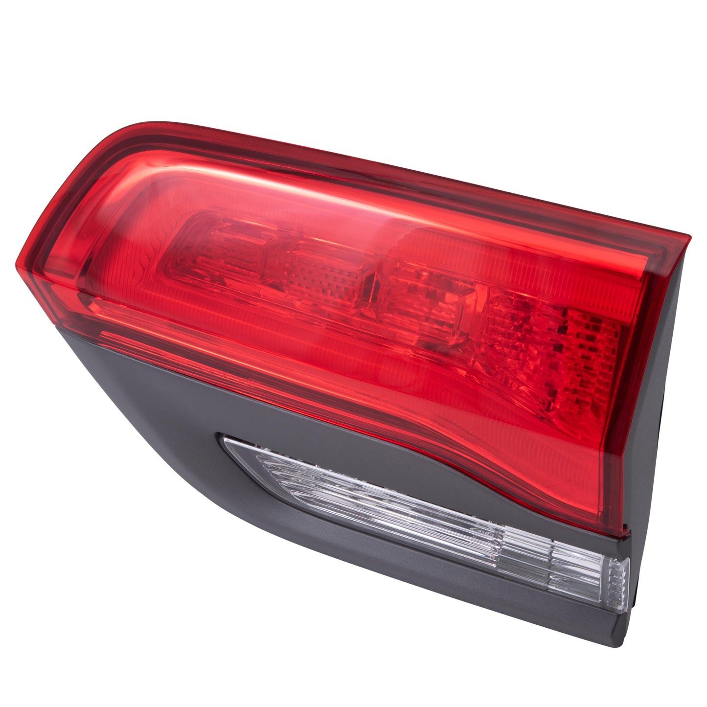 Brock 2222-0093R Passenger Side Right Tailgate Mounted Tail Light with Gray Bezel Without Platinum Insert Compatible with 2014-2022 Jeep Grand Cherokee WK Altitude/Laredo/Limited/Overland/Summit