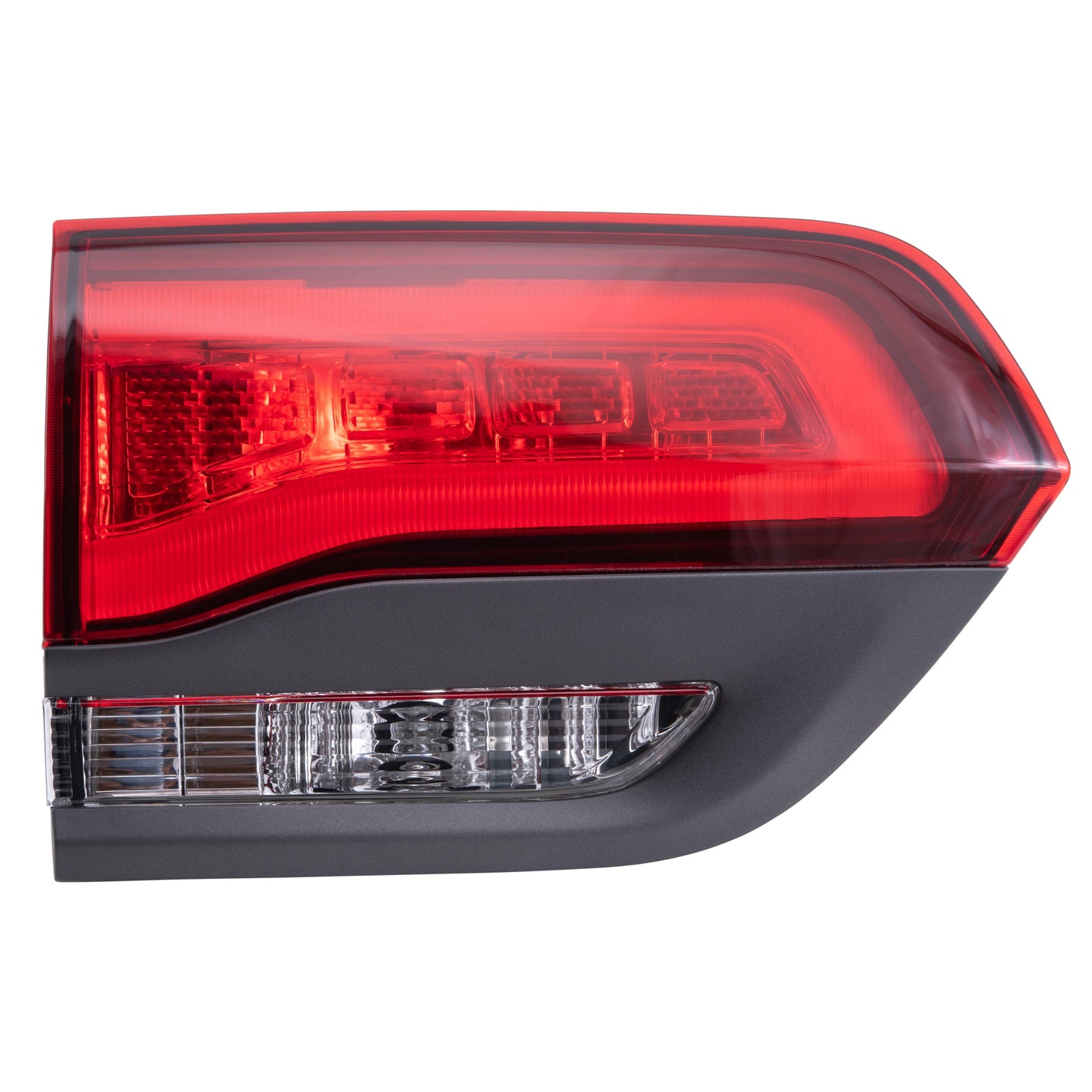 Brock 2222-0094L Driver Left Tailgate Mounted Tail Light with Granite Bezel with 2014-2022 Jeep Grand Cherokee WK Altitude/Laredo/Limited/Overland/Summit 80th Anniversary