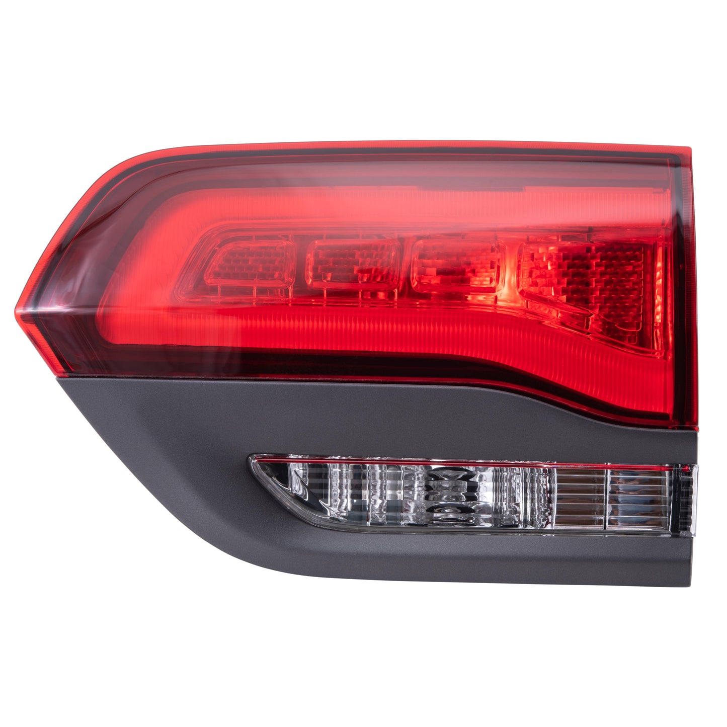 Brock 2222-0094LR Driver left Passenger Right Tailgate Mounted Tail Light with Granite Bezel Compatible with 2014-2022 Jeep Grand Cherokee WK Altitude/Laredo/Limited/Overland/Summit 80th Anniversary