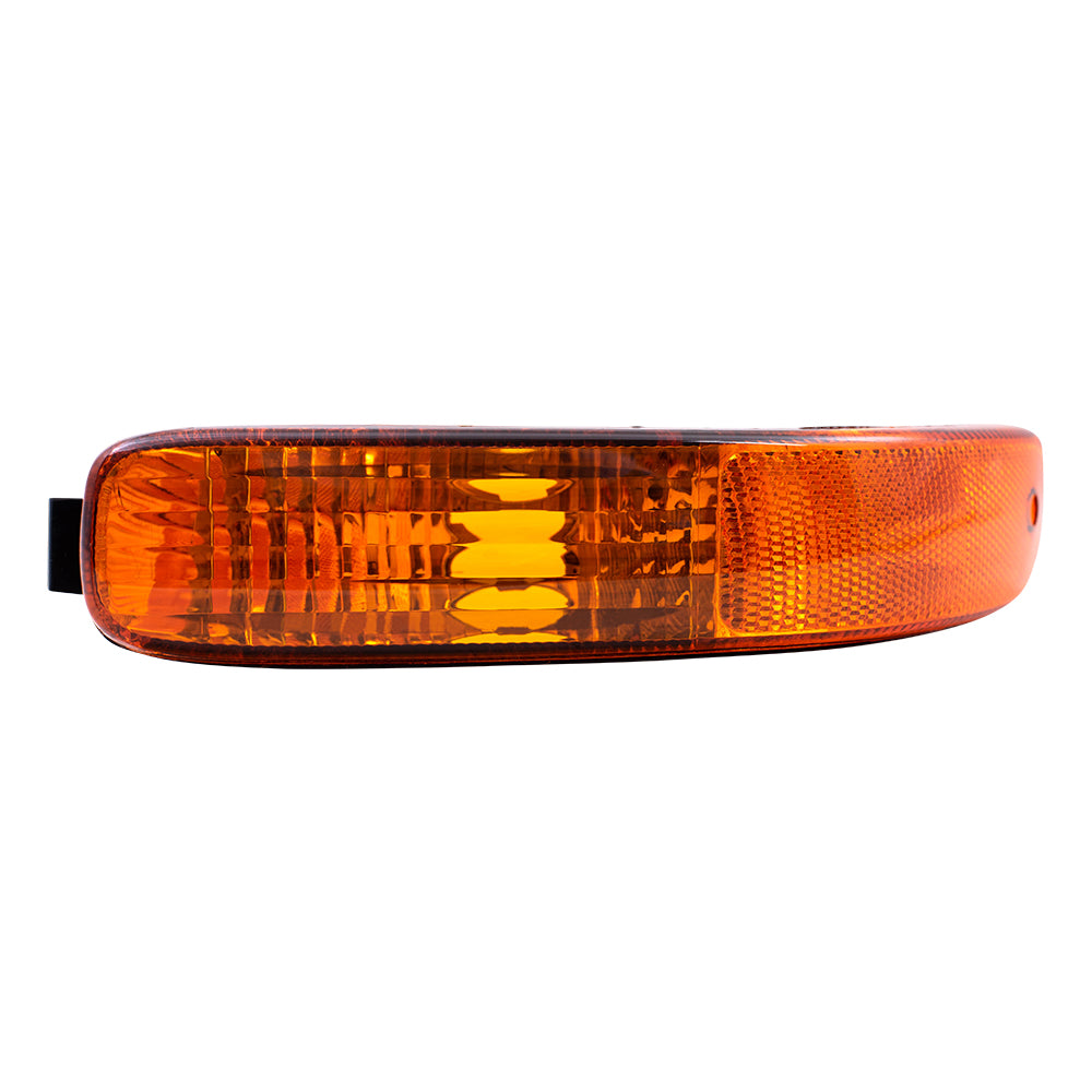 Brock Replacement Driver Park Signal Side Marker Light Compatible with 2002-2004 Liberty 55155911AC