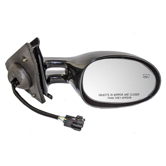 Replacement Passengers Power Side View Mirror Heated Compatible with 1995-2000 Stratus Cirrus 1996-2000 Breeze 4646308