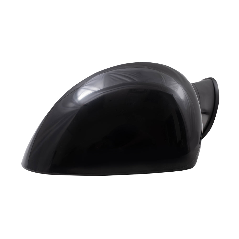 Brock Replacement Driver Side Power Mirror Paint to Match Black with Heat-Blind Spot Detection Compatible with 2015-2019 Dodge Challenger