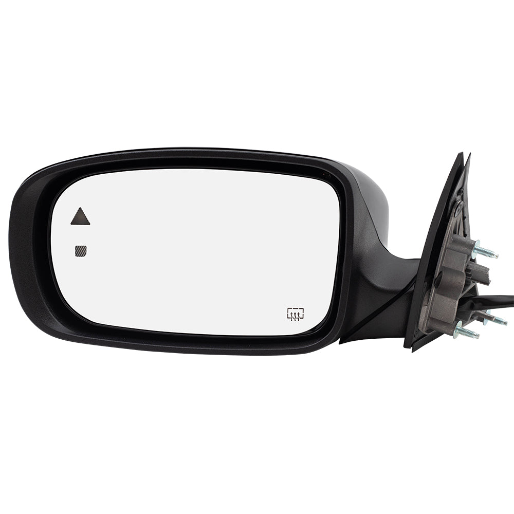 Replacement Driver Power Side View Mirror Heated Blind Spot Detection Compatible with 2011-2018 Charger 1TG41DX8AJ