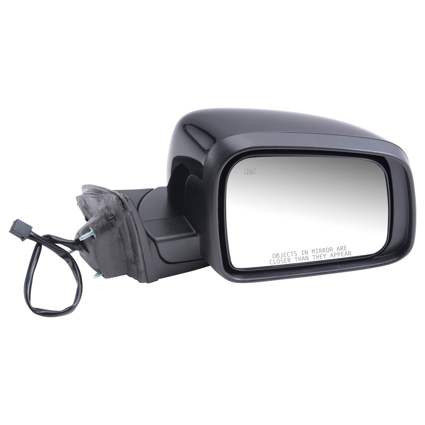 Replacement Passenger Power Side View Mirror Heated Manual Folding Compatible with 5SG18AXRAF