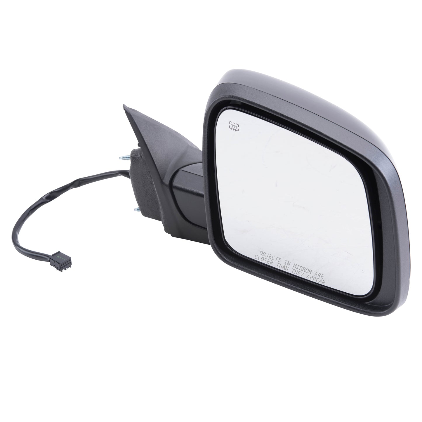 Replacement Passenger Power Side View Mirror Heated Manual Folding Compatible with 5SG18AXRAF