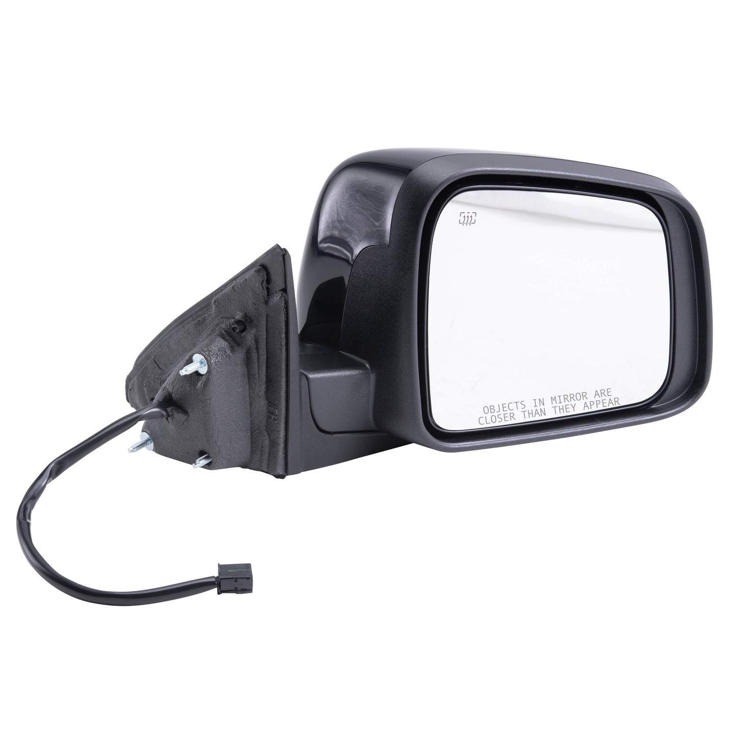 Replacement Passenger Power Side View Mirror Heated Manual Folding Compatible with 5SG18AXRAF