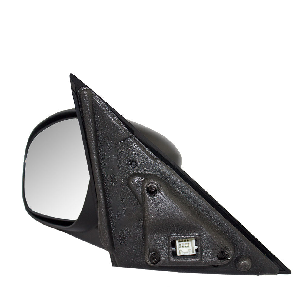 Brock Replacement Driver Side Power Mirror Textured Black Non-Folding with Heat without Memory or Auto Dim Compatible with 2006-2010 Dodge Charger