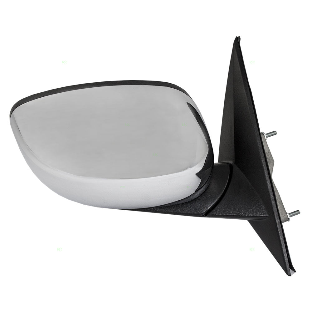 Replacement Passengers Power Side View Mirror Heated with Chrome Cover Compatible with 2005-2010 300 4805882AK