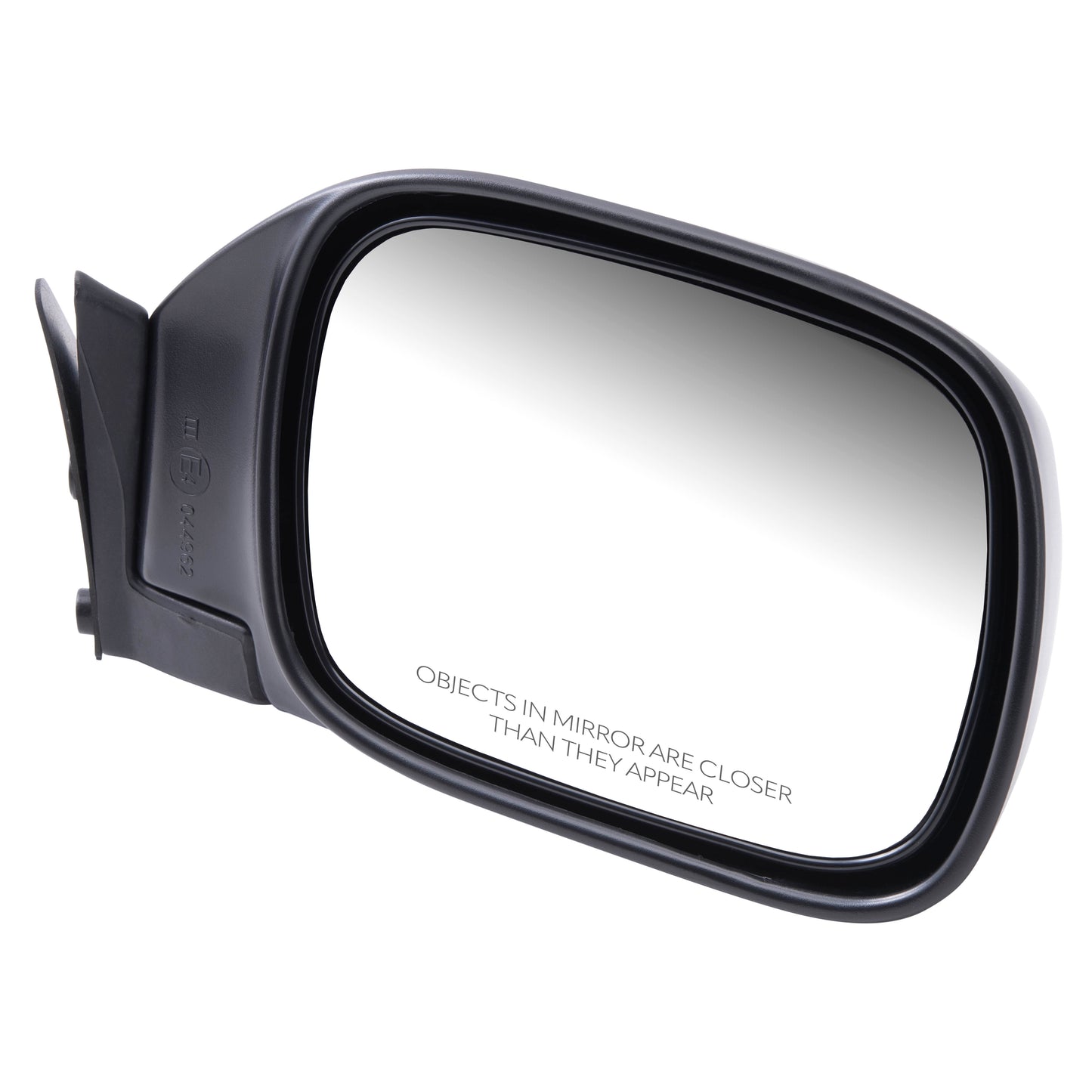 Replacement Passenger Manual Side View Mirror Textured Black Compatible with 1997-2001 Cherokee 55154946AC