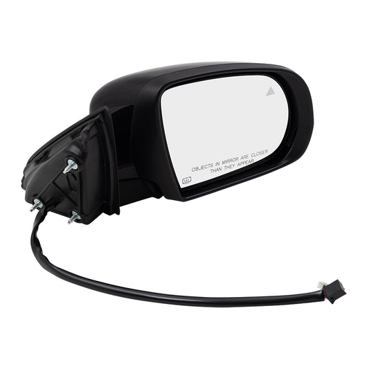 Replacement Passenger Power Side Mirror Compatible with 14-18 Cherokee 1UV66TZZAD