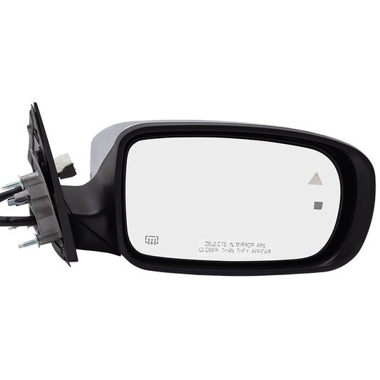 Replacement Passengers Power Side View Chrome Mirror Heated Signal Puddle Lamp Memory Compatible with 2011-2019 300