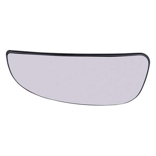 Brock Replacement Driver Lower Mirror Glass with Base Heated Compatible with 2014 2015 2016 2017 2018 2019 Promaster Van