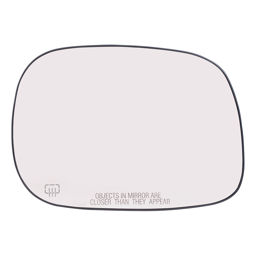 Brock Replacement Driver and Passenger Side Mirror Glass and Base Set 6x9 with Heat Compatible with 2005-2008 1500 & 2005-2009 2500/3500