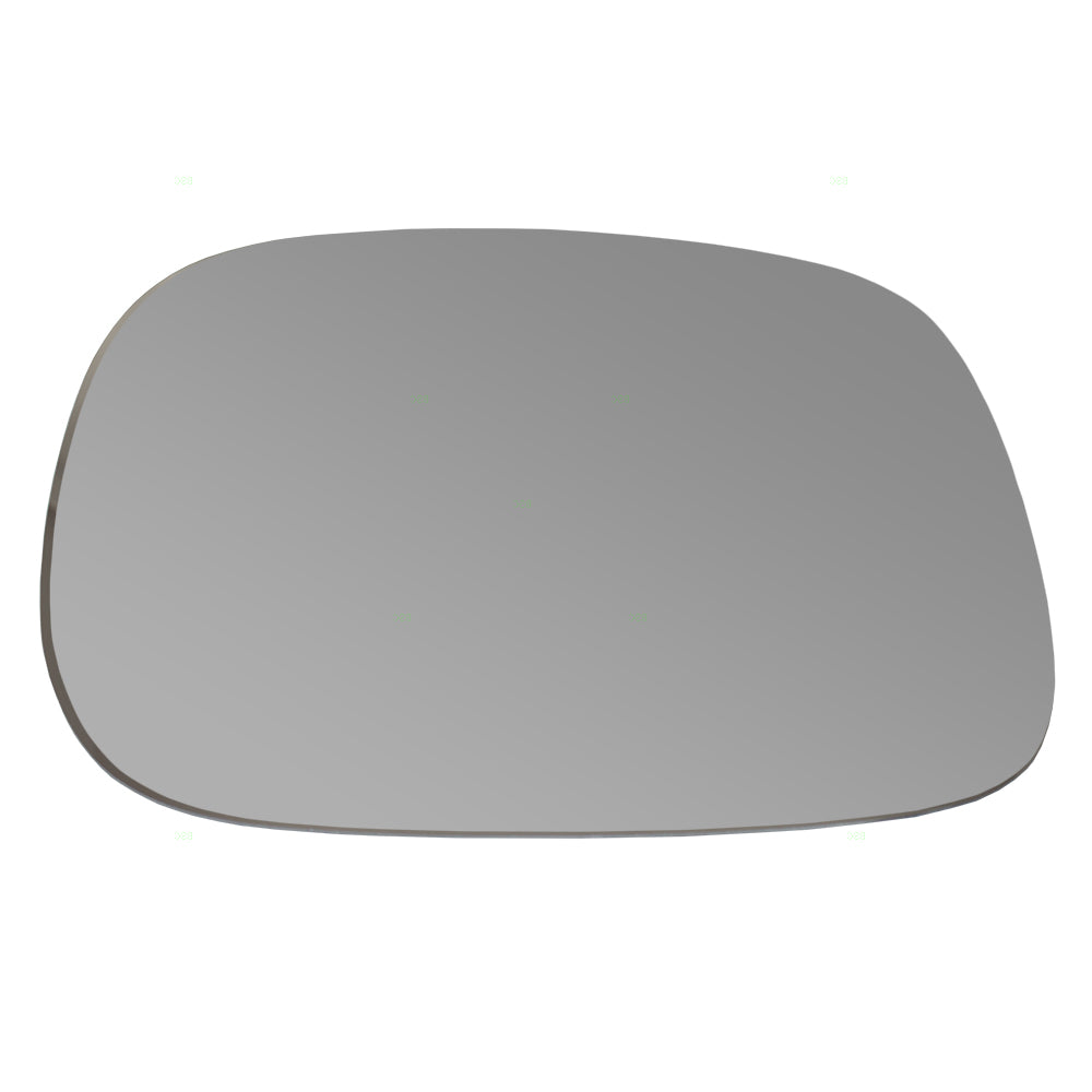 Brock Replacement Driver Side View Mirror Glass w/ Adhesive Strips Compatible with 2002-2008 1500 2500 3500 Pickup Truck 5086217AA CH1323615