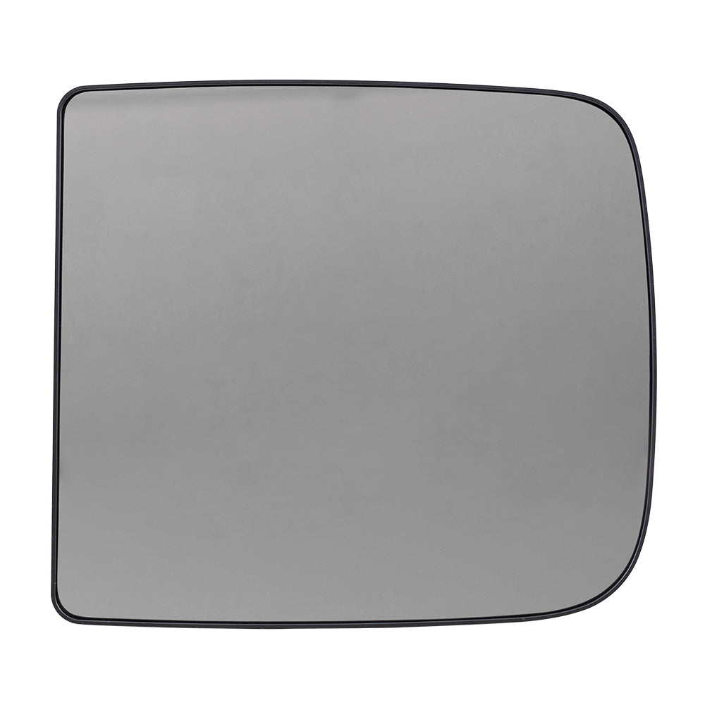 Brock Replacement Driver Side Upper Tow Mirror Glass & Base without Heat Compatible with 2009 1500, 2010-2018 1500/2500/3500/4500/5500 & 2019-2021 1500 Classic