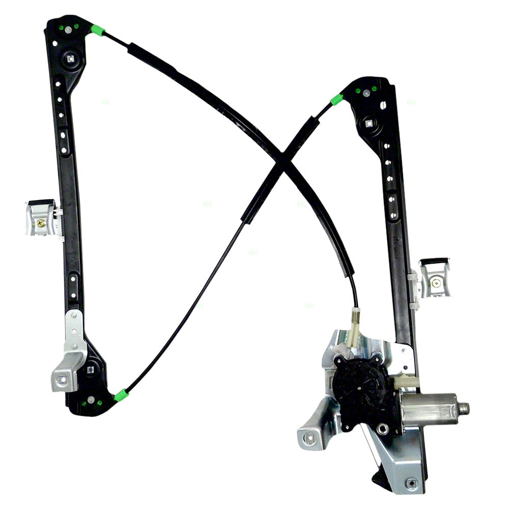 Brock Replacement Drivers Front Power Window Lift Regulator with Motor Assembly Compatible with 2004-2006 Pacifica 4894271AC