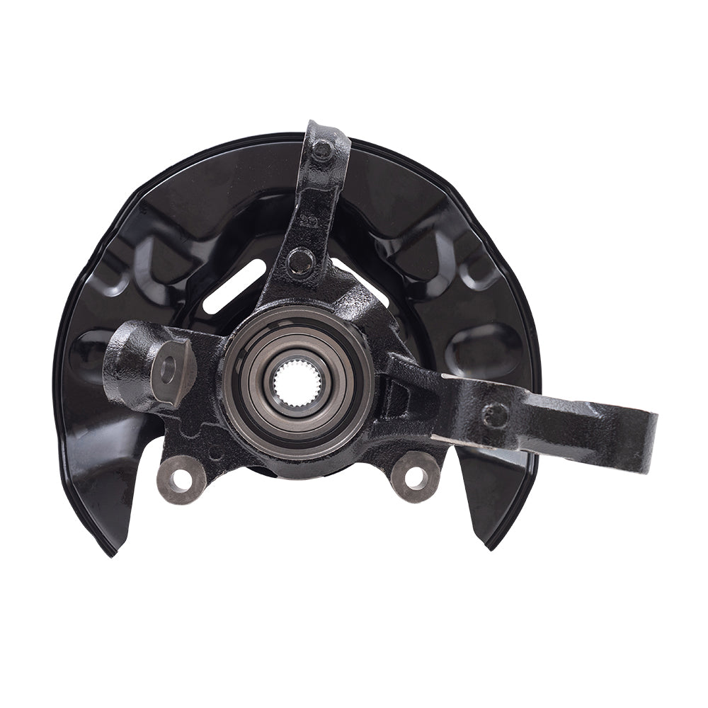 Brock Aftermarket Replacement Front Driver Left Loaded Steering Knuckle Assembly Compatible with 2006-2011 Ford Focus