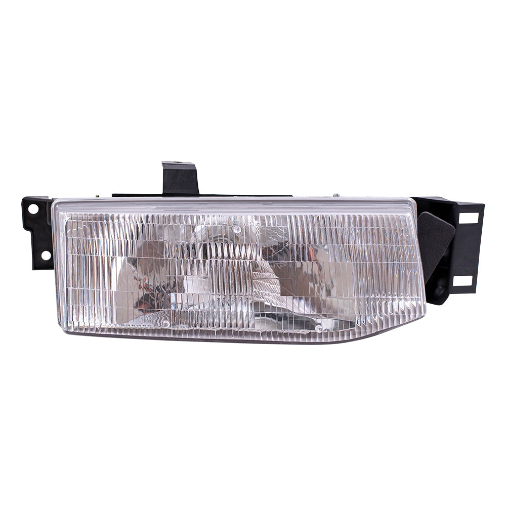 Brock Replacement Passengers Headlight Headlamp Compatible with 1991-1996 Escort F1CZ13008A