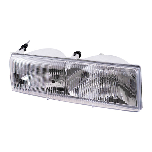 Brock Replacement Passengers Headlight Headlamp Compatible with Cougar FOWY 13008 A