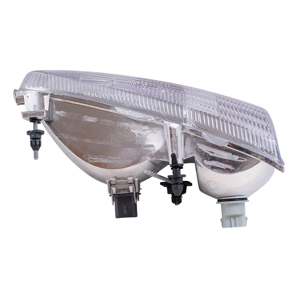 Brock Replacement Passengers Headlight Headlamp Compatible with 1995-1997 Windstar Van F58Z 13008 A